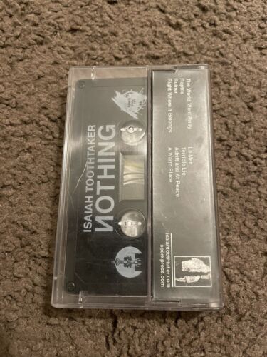 Isaiah Toothtaker Nothing Nine Inch Nails Cassette Tape 2014 Spork Press OOP - Picture 2 of 3