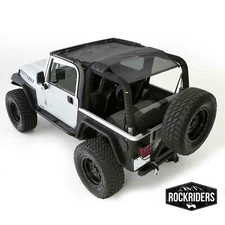 Smittybilt 95600 Cloak Extended Mesh Bikini Top 1997-2006 Wrangler TJ