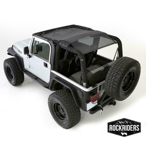Smittybilt 95600 Cloak Extended Mesh Bikini Top 19972006 Wrangler TJ