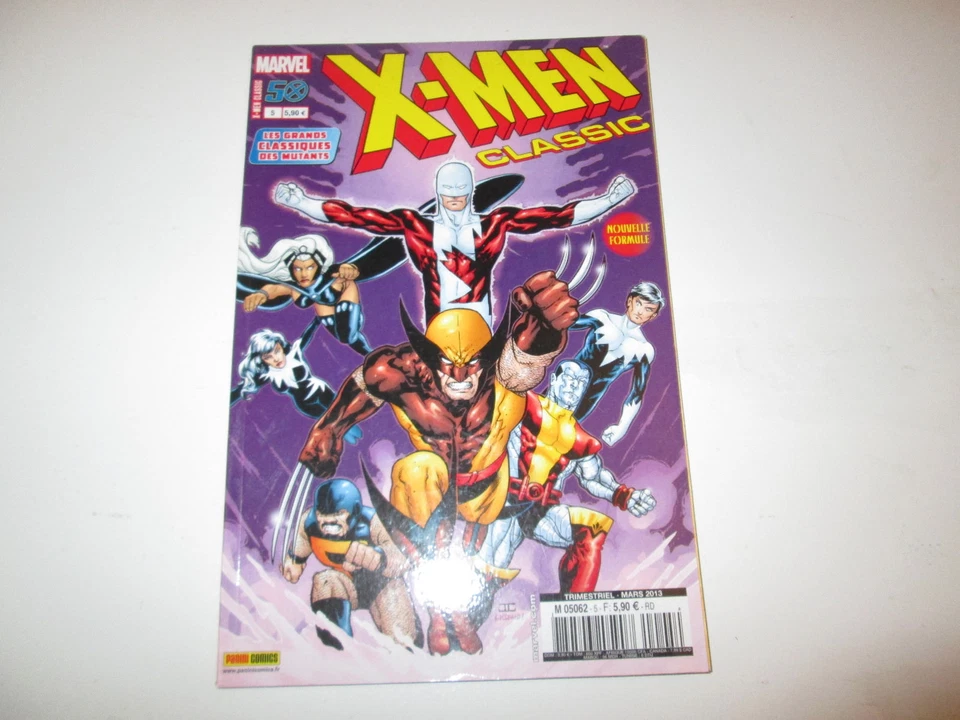 X-MEN CLASSIC 5 .PANINI COMICS .MARVEL..2013...NEUF - Photo 1/1