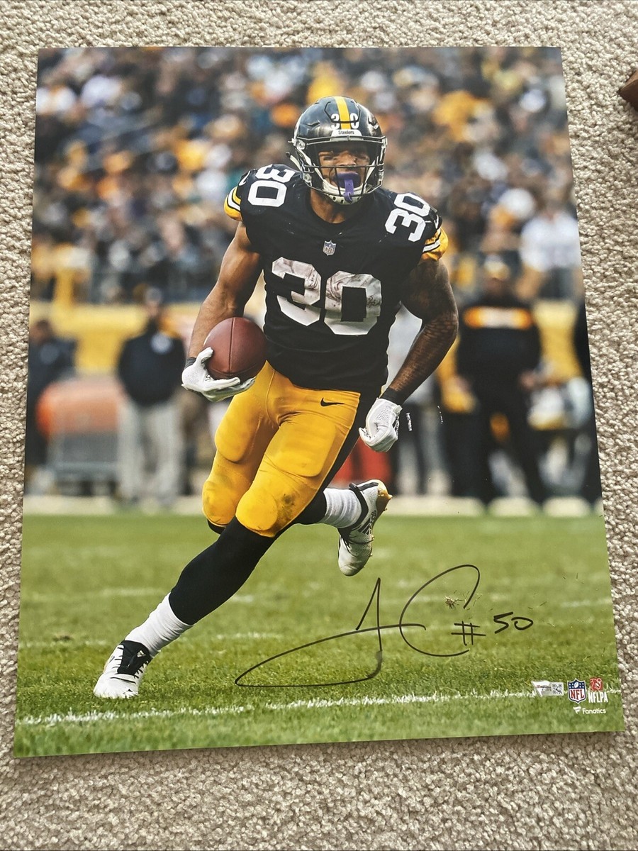 JAMES CONNER signed Autographed Pittsburgh Steelers 16x20 Photo