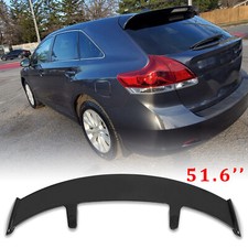 For Toyota Venza 2009-2016 51.6 Carbon Fiber Rear Window Roof Spoiler Lip Wing