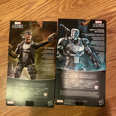 Marvel Legends The Punisher and The Punisher War Machine | eBay