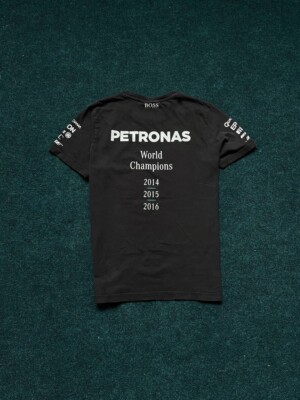 Mercedes AMG Formula 1 Team Constructors Champions T shirt Jersey Rare Size L