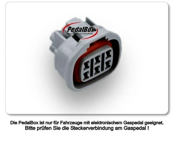 Dte Pedales Plus App Cinta de Llaves para Lexus Sc Cabriolet UZZ40 2001-2010 286 - Imagen 2 de 3