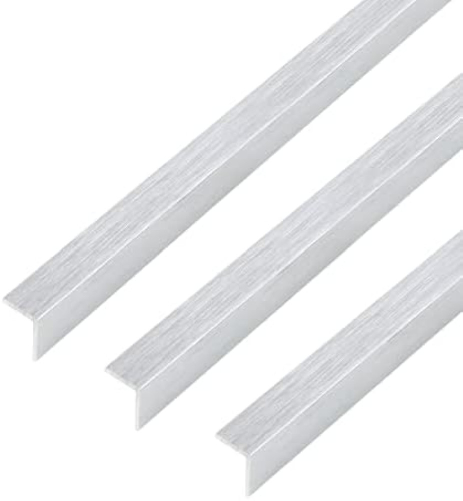 Proteggi Angoli Muro GAH-Alberts 499549 Alluminio Inox - 3 Metri Totali - 1