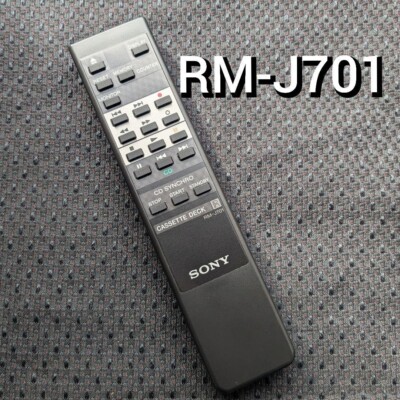 SONY ソニー RM-J701リモコン Sony RM-J701 Cassette Deck Remote Control TC-KA7ES TC-KA5ES TC