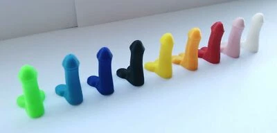 LOFTUS Practical Joke April Fools Car Bike Tyre Willy Penis Dick Dust Caps Pack Of 4