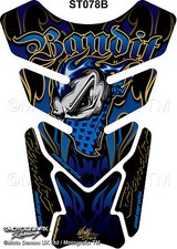 Suzuki Bandit 600 650 1200 1250 Motorcycle Tank Pad Motografix 3D Gel Protector