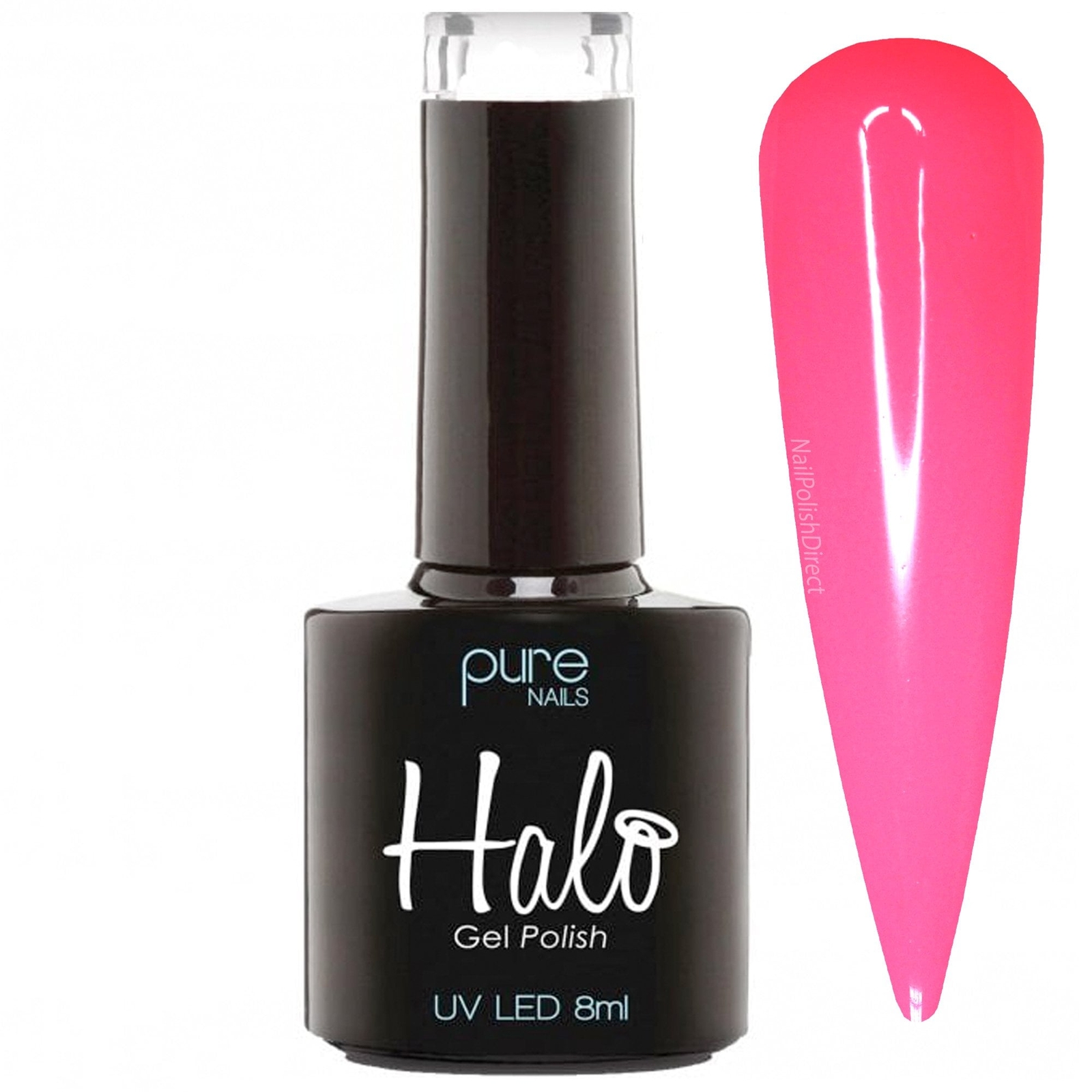Halo Neon Pink HEMA-Free Gel Polish 8ml (N2835)