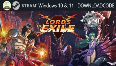 NEU PC Computer Spiel Lords of Exile für Windows 10 11 STEAM Download Code Key