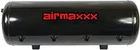 airmaxxx 8 Gallon Black Steel Air Tank 9-Port For Air Ride or Train Horn