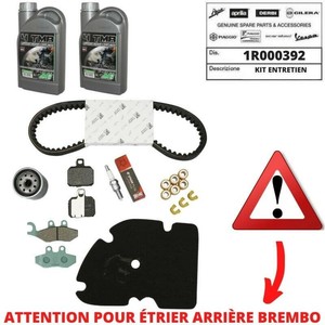 Kit Mantenimiento Origen Piaggio X8 125 Aceite Cinturon Filtro Freno Bujia V Gu Ebay