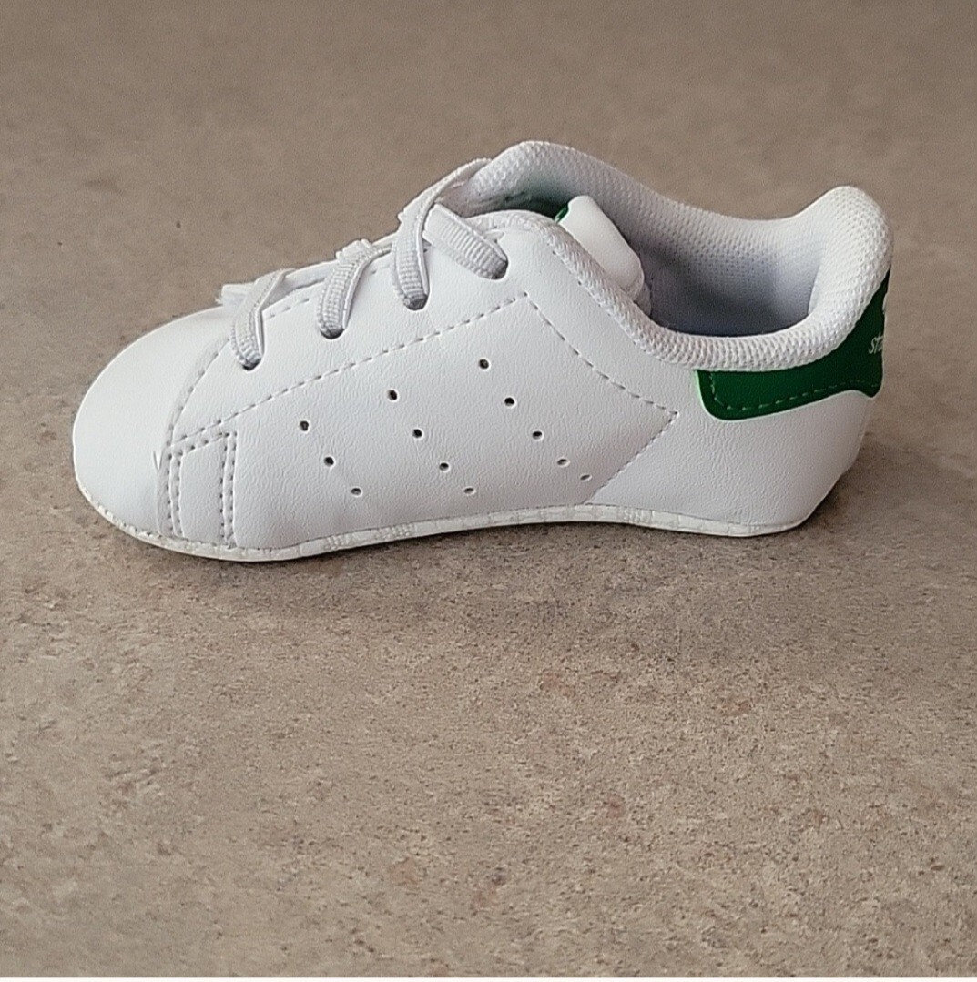 PONY CULLA BAMBINO ADIDAS STAN SMITH taglia 2 neonato bianco e verde