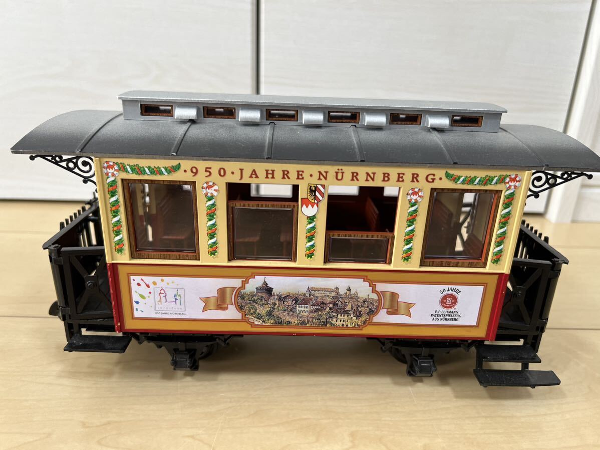 【超希少・限定品】LGB LEHMANN / レーマン 客車セット ドイツ製 Model Train LGB by Lehmann 50 Jahre Passenger Car Set N Gauge Made