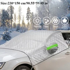Car Thick Windshield Cover Protector Winter Snow Ice Rain Frost Guard Sun Shade