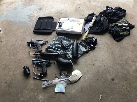 2 (two) Kingman Spyder Aggressor Paintball Markers & Accesso