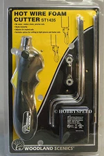 WOODLAND SCENICS HOT WIRE FOAM CUTTER clean accurate cuts train display WDS1435