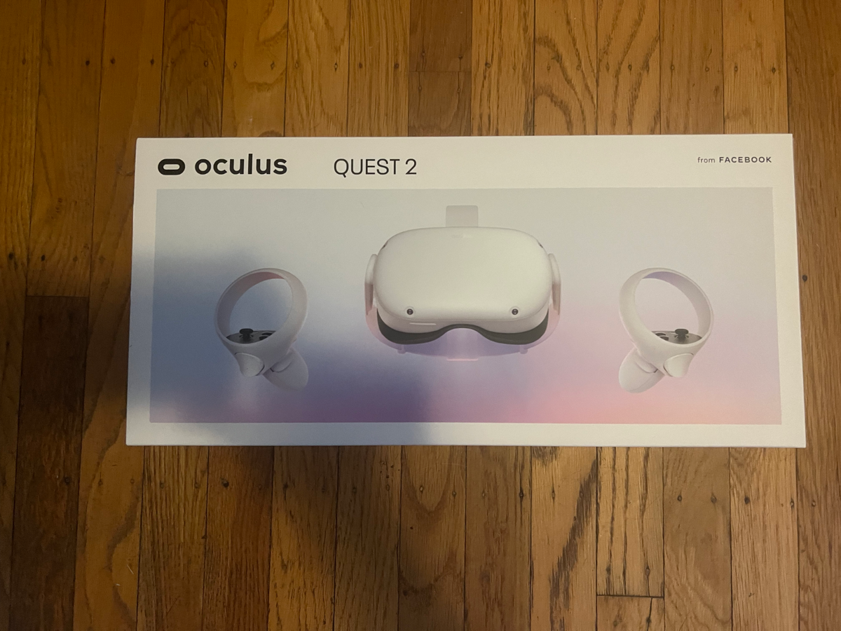 Meta Oculus Quest 2 128GB Virtual Reality Headset - White (OCQ128B