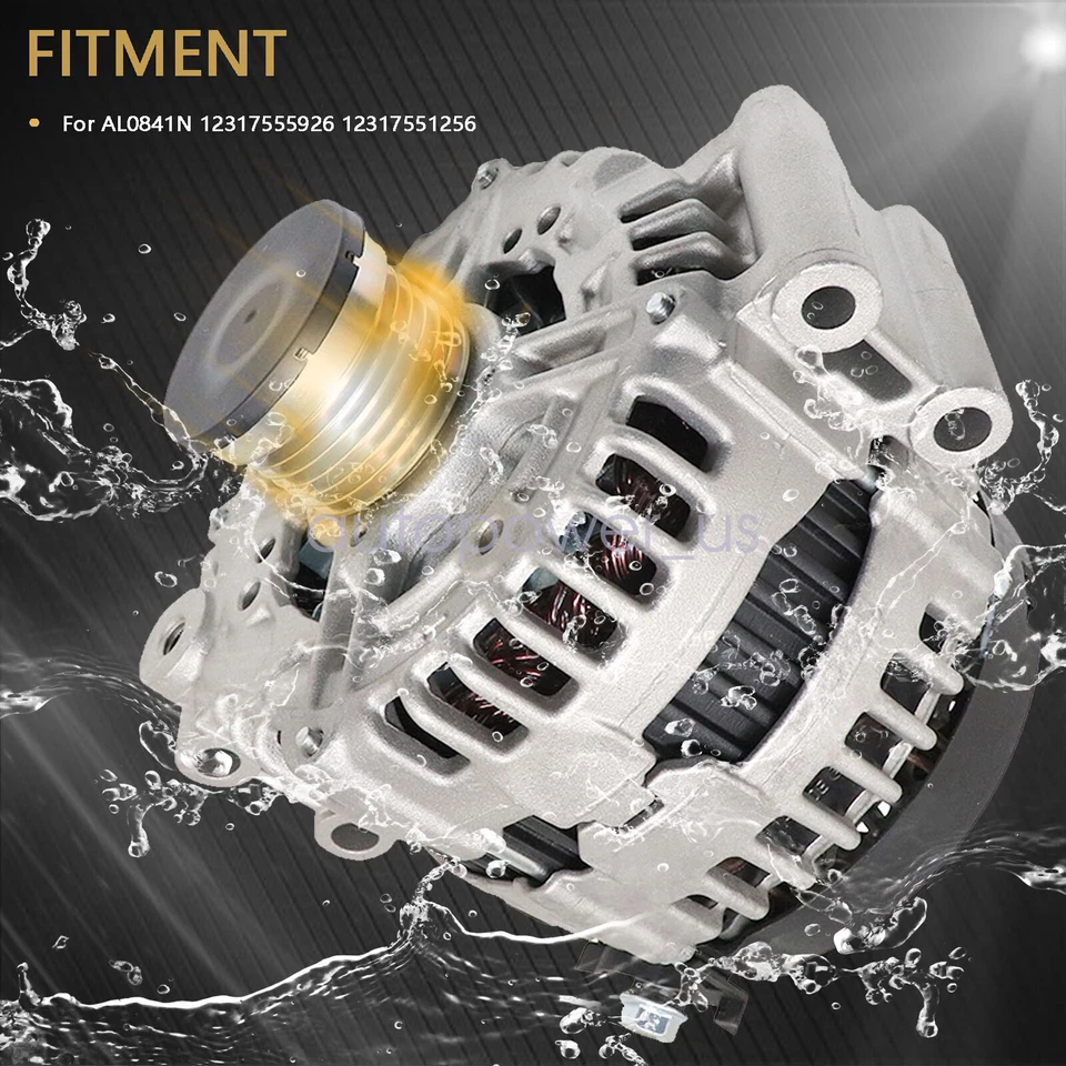 Alternator For BMW 128i 2008-2013 328i 328i xDrive 328xi 330i 528i X3 X5 L6 3.0L - Image 3 of 4