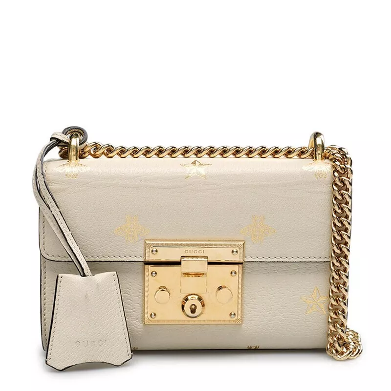 Sac à bandoulière chaîne GUCCI GG Supreme 442182 cuir