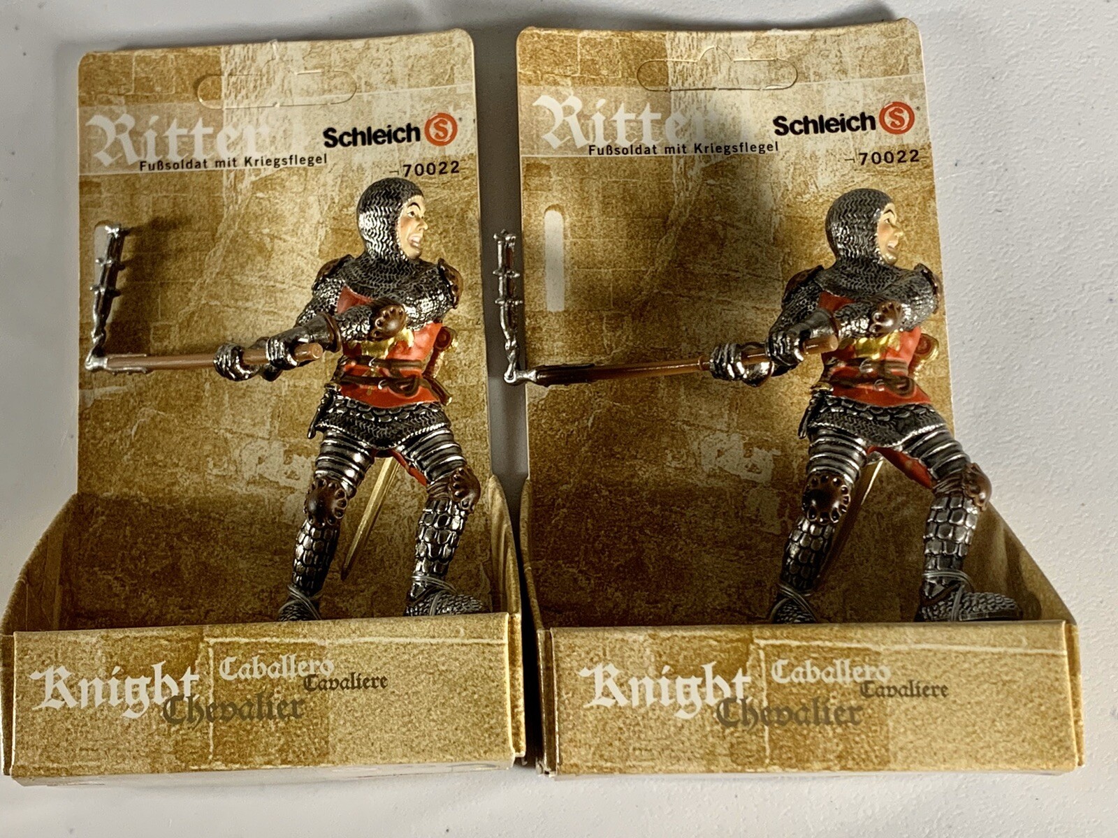 schleich knights and horses