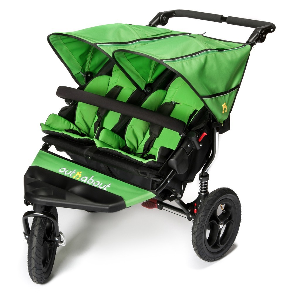 out n about nipper double 360 v4 stroller