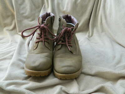 FUNKY GIRL BOOTS Gr. 35 Mädchen dunkelbeige gefüttert POLAR-TEX Stiefel