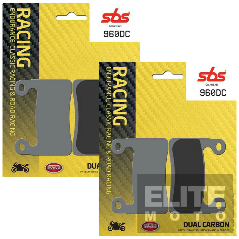BMW S1000R 2020-2024 Hayes Caliper SBS Dual Carbon Front Race Brake Pads Set 960 - Image 15