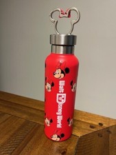 Disney Parks Minnie Mouse Stainless Steel Water Bottle   WDW New With Tags