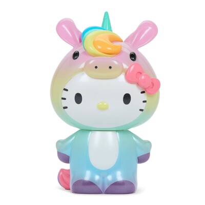 KIDROBOT X HELLO KITTY UNICORN 8'' VINYL ART FIGURE - PRISMATIC EDITION