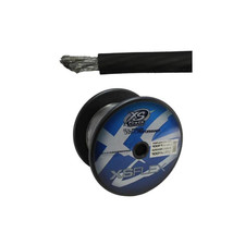 XS Power 4 AWG 100 OFC XS Flex Power/Ground Wire Black Lot Cut By The Foot