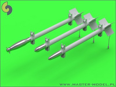 RP-3 25LB & 60LB HEADS (24PCS) TO TYPHOON, HURRICANE, MOSQUITO#013 1/24 MASTER