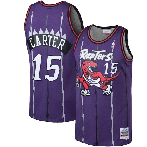 Toronto Raptors Vince Carter Mitchell Ness Purple Hardwood Classic