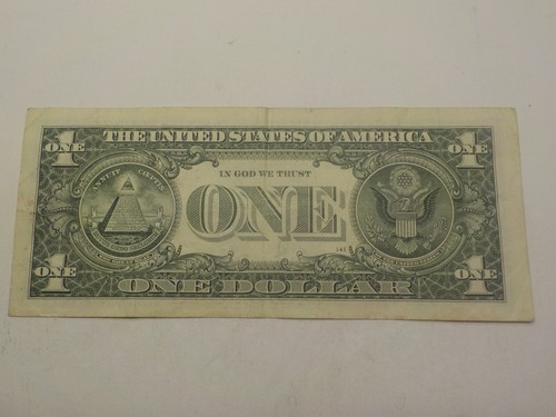 1920 15 MAY, 1920/15/5, C 19200155 D, Birthday Note 1 $ Dollar Bill Fancy Serial - Picture 4 of 4