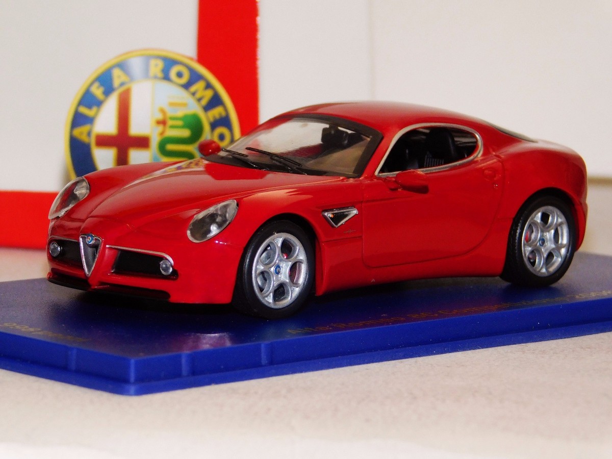 ミニカー 1/43 Alfa Romeo 8C Competizione Alfa Romeo 8C Competizione – Turbo Detail