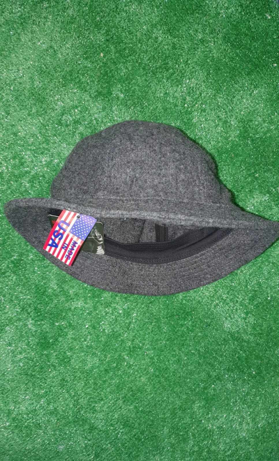 New York Hat Co seau cloche en laine Supreme USA seau deadstock