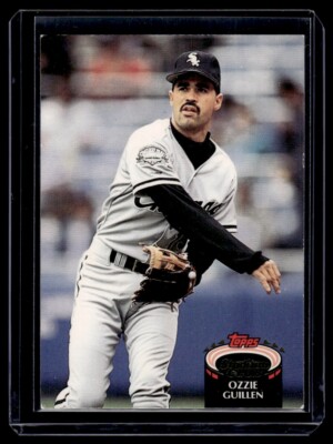 割引済！80's- MLB WHITE SOX WOOL STADIUM J 1992 Stadium Club Ozzie Guillen Chicago White Sox #20 | eBay