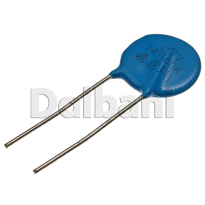 20pcs 14D180K Metal Oxide Varistor Volt. Dependent Resistor 14mm