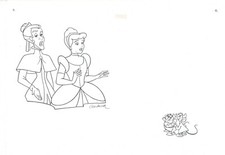 Disney Cenicienta y Madrastra - Dibujo de…