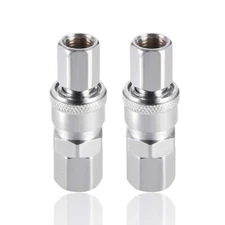 Sf20 + Pf20 Air Tool Pressure Washer Female High Flow Coupler Plug G1/4 Quick Co