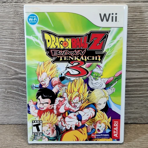 Dragon Ball Z: Budokai Tenkaichi 3 (Nintendo Wii, 2007) Complete CIB *Read