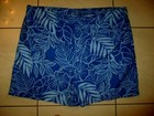  NEAR NEW NAUTICA USA  DESIGNER MENS NICE  LEAFY  BLUE SWIM  SHORTS  36 38"  