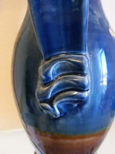 Vintage Signed Marshall Pottery Pitcher Decanter Carafe - Picture 8 of 10