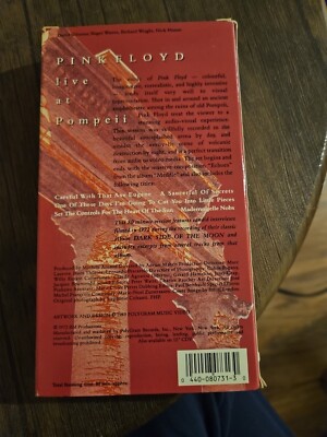 Pink Floyd - Live at Pompeii (VHS, 1989) for sale online | eBay