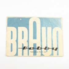 Braun Hobby Automatic Flash - Vintage Manual - Instruction Booklet