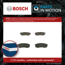 Brake Pads Set fits TOYOTA 4RUNNER UZN213 4.7 Rear 05 to 09 2UZ-FE Genuine Bosch