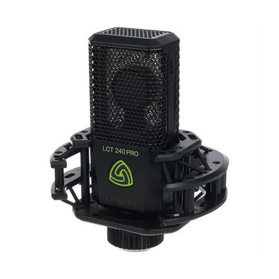 Lewitt LCT 240 PRO Kondensatormikrofon XLR 3-polig Pop-Filter Zubehör schwarz