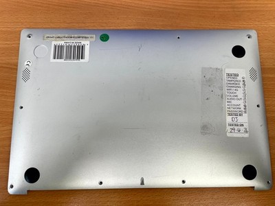 Quilltec SLR-0308 14'' Laptop Silber Bottom Base Cover Lower Chassis Gehäuse G52