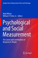Psychological And Social Measurement Mark Wilson (U. A.) Taschenbuch Xiii 2019